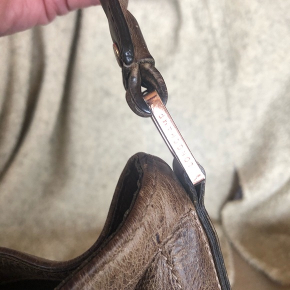Longchamp Brown distressed Antelope VERY RARE - Picture 10 of 11